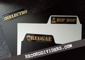 Put your Record Collection in order - Get your vinyl storage sorted! Filotrax Record Dividers