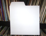 White record shop divider Specification 310mm x 310mm + xl 40mm high tab