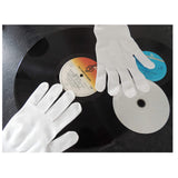 Archival gloves for music album handling