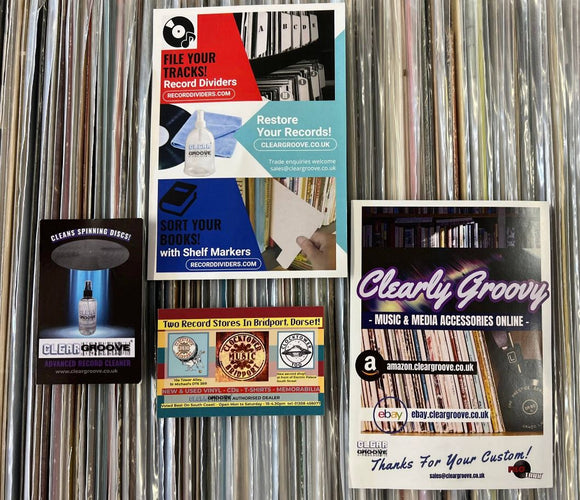 Clear Groove Flyers - Buy vinyl record cleaner