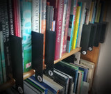 Book Shelf Dividers A to Z Kit Black