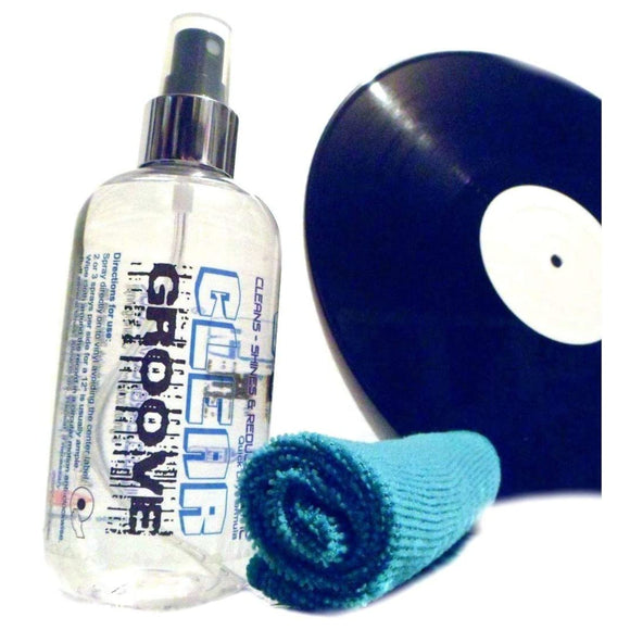 the original Clear Groove record cleaning set
